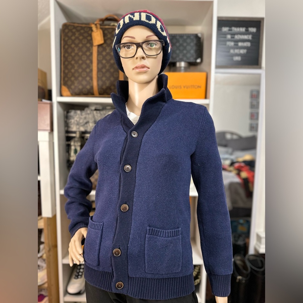 Navy Cardigan - Unisex